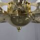 Rare Art Nouveau Chandelier by Emil Kralik for Vulkania, 1920s