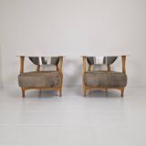 Set of 2 'Fantasy Island' Lounge Chairs by Kurt Bayer, 1980's