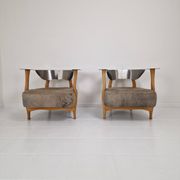 Set of 2 'Fantasy Island' Lounge Chairs by Kurt Bayer, 1980's