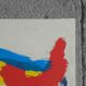Colour lithograph, Bengt Lindström, 1995, The Giant on the Mountain,