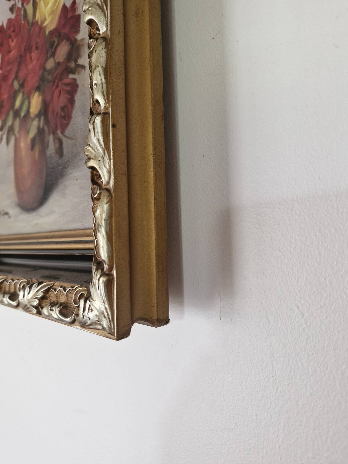 Still life bouquet of roses