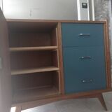 Bahut ou commode chêne années 50