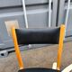 Series of 4 vintage scandinavian chairs with compass feet