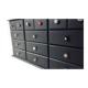 Buffet / commode completely revamped – unique piece – numerous drawers