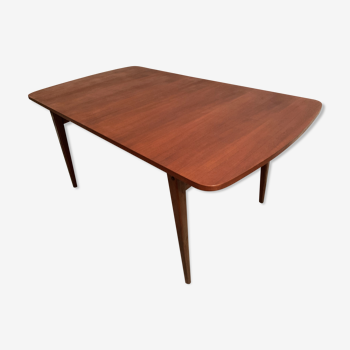 Danish vintage table from the 60s extendable teak