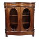 Superb curved display cabinet from the Napoleon III period in mahogany