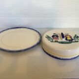 Breton earthenware cheese bell