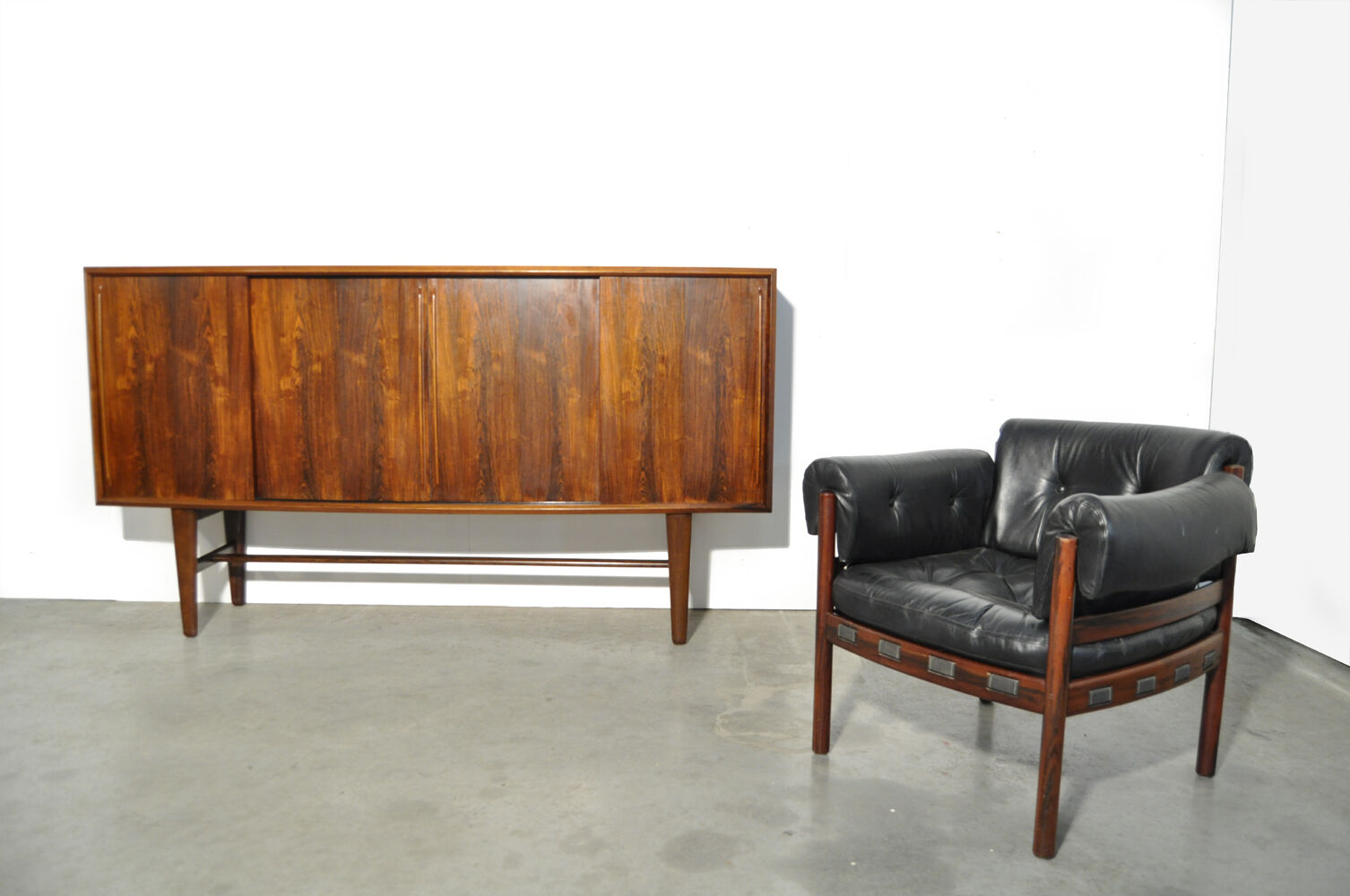 Rosewood sideboard by Arne Vodder for HP Hansen, Danish 1960s
