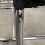 Lot de 8 chaises tubulaires, design d'Axel Bruchhäuser Tecta modèle D20 vintage