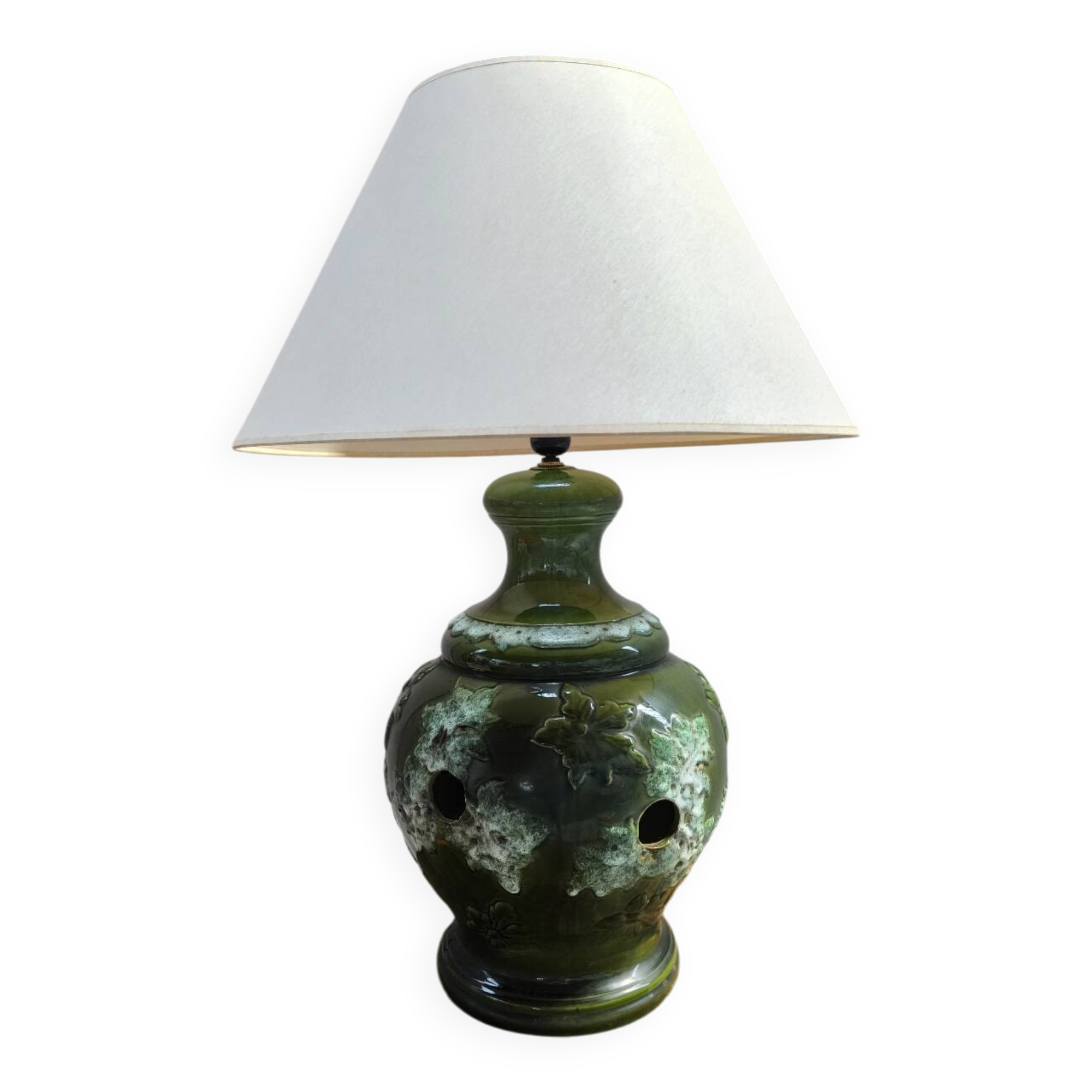 Ceramic lamp from the 60s