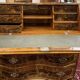 Baroque Bureau Secretary Desk, Fruitwood Marquetry, Germany, c. 1760