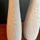 Pair of Op Art vases KPM Germany porcelain from the 1960s.