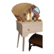 Miroir biseauté fumé