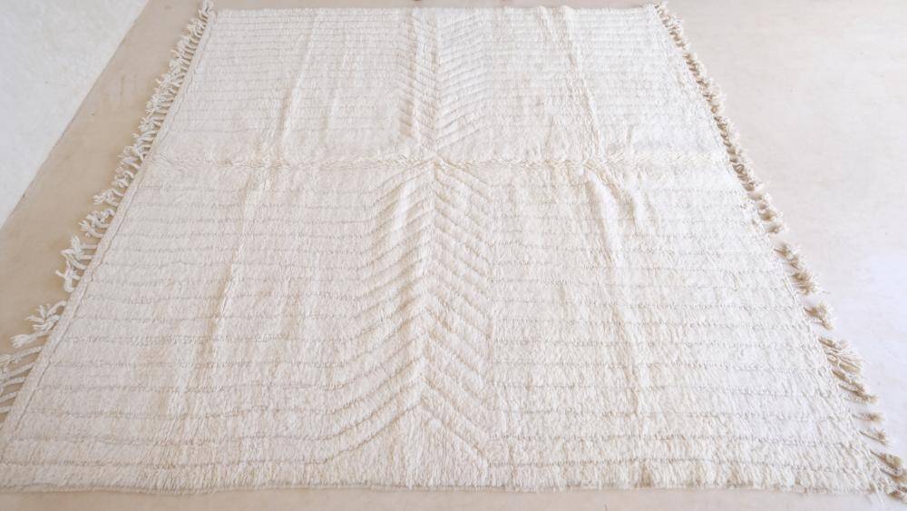 Beni Ouarain wool rug - 256 x 240 cm