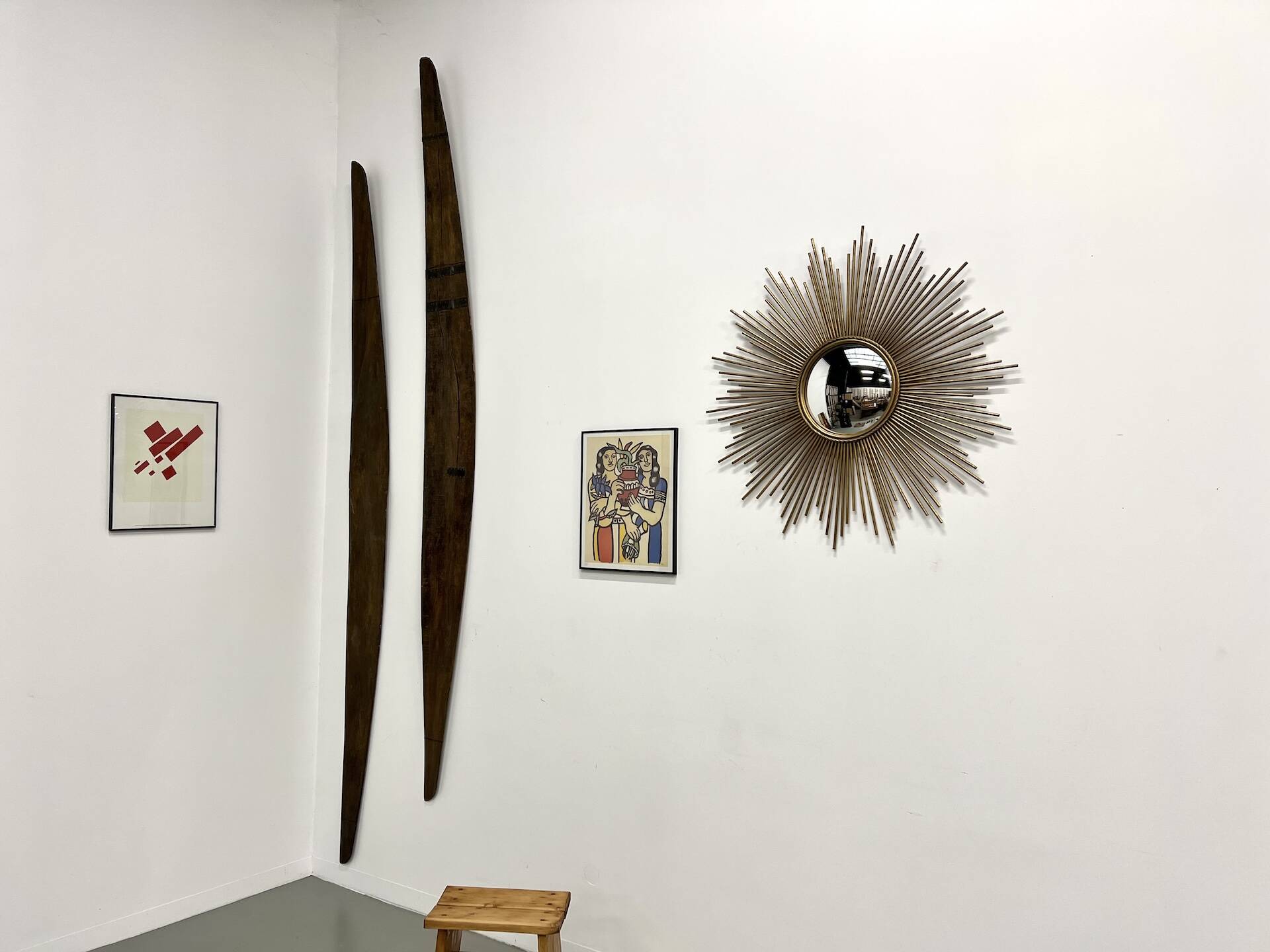 Witch's eye mirror, circa 1950