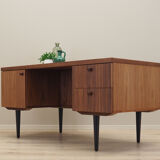 Walnut desk, Danish design, 1990s, production: Denmark