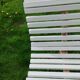Banc de jardin avec pieds en fonte ancien