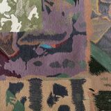 "Claire" Hand tufted rug by Tisca France 1980-1990s