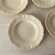Antique Sarreguemines crockery – cream soup plates – set of 4