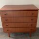 Scandinavian chest of drawers from the 60s in teak