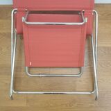 Pair of D4 folding armchairs by Marcel Breuer,  Tecta edition