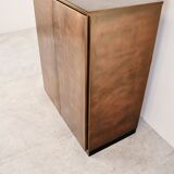 Vintage  belgochrom bar cabinet, 1980s