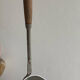 Ancienne louche aluminium manche bois