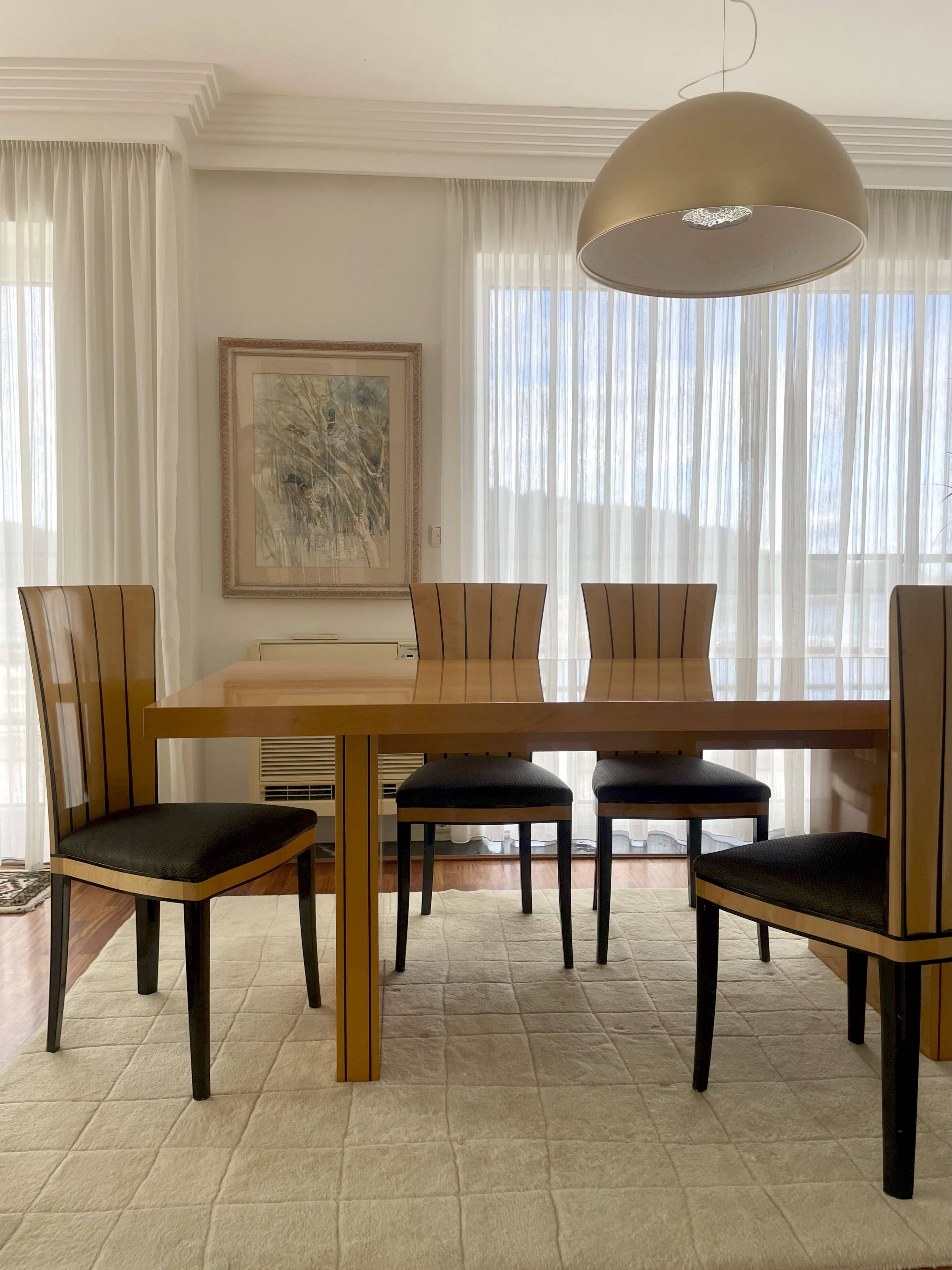 Set of 6 original Saarinen Side Chairs – 50s design