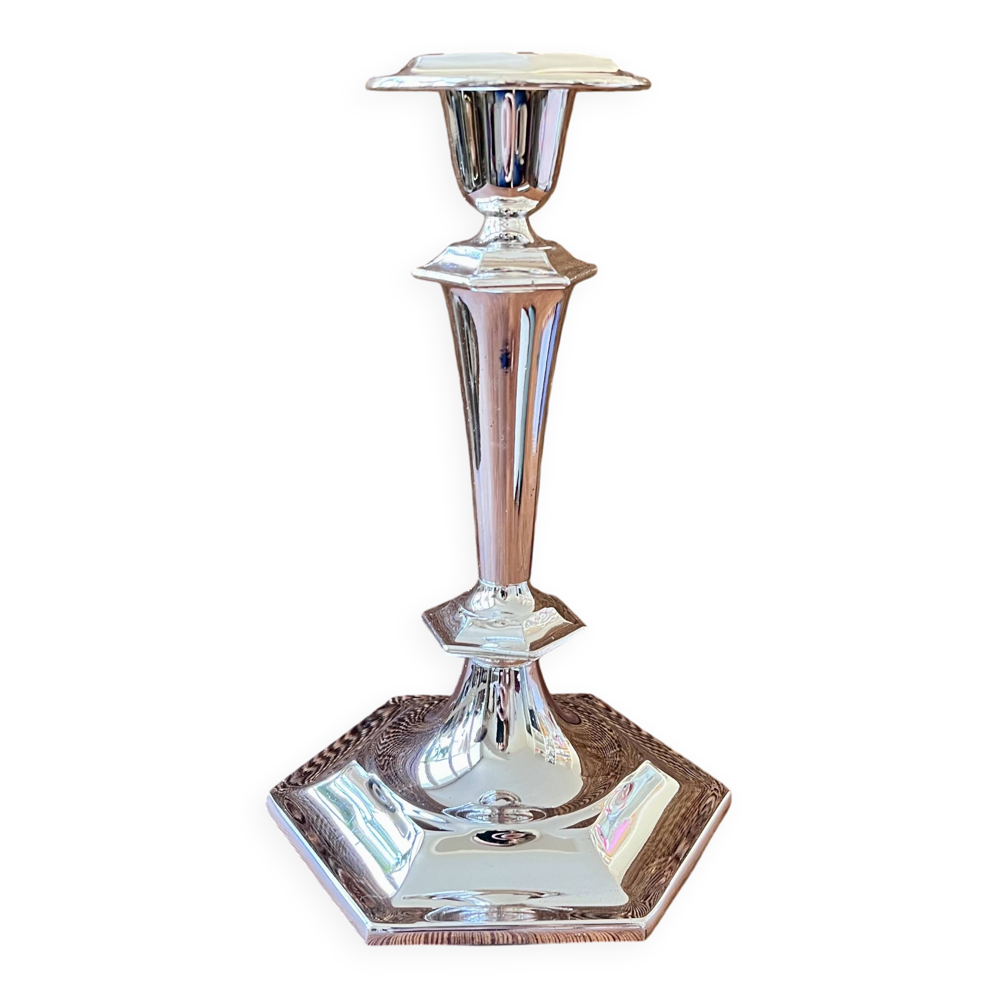 Silver candlestick