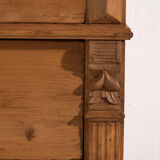 Antique solid pine chest of drawers – European rustic chest of drawers – circa 1900