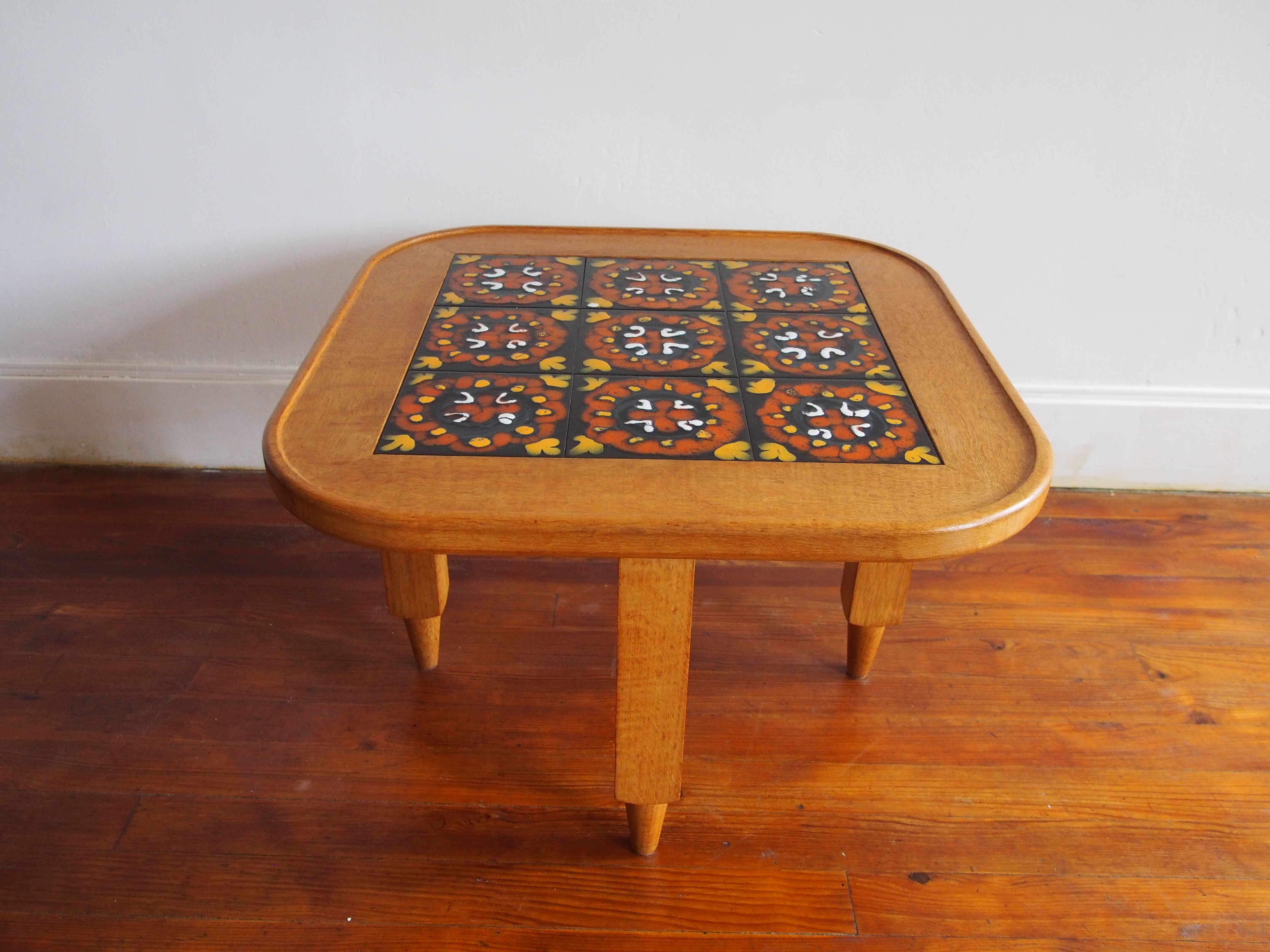 Coffee table by Guillerme and Chambron