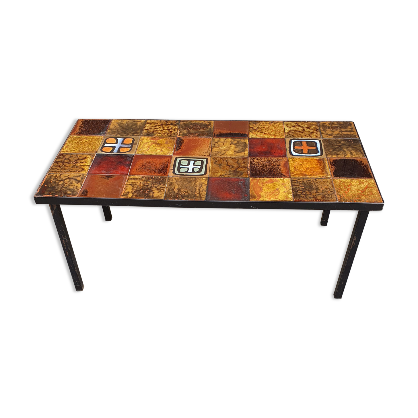 Vintage ceramic coffee table