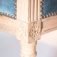 Banquette de style Louis XVI