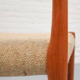 Chaise de salle à manger modèle 80 de Niels Möller, années 1960