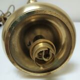 Lamp foot gilded bronze tripod height 50 cm