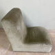 Chauffeuse velours vintage enfant