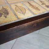 Herbarium Coffee Table by Roger Capron, Vallauris, 1970s