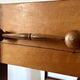 White marble vanity unit