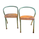 Pair of school chairs Mullca by Jacques Hitier