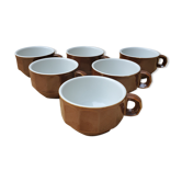 6 chocolate cups