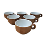 6 chocolate cups