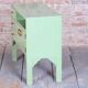 Art Deco Small Cabinet in Spruce & Paint, Czech, 1920s