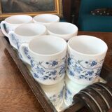 6 tasses vintage