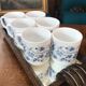 6 tasses vintage