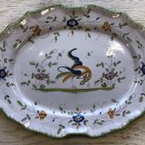 Moustier oval platter