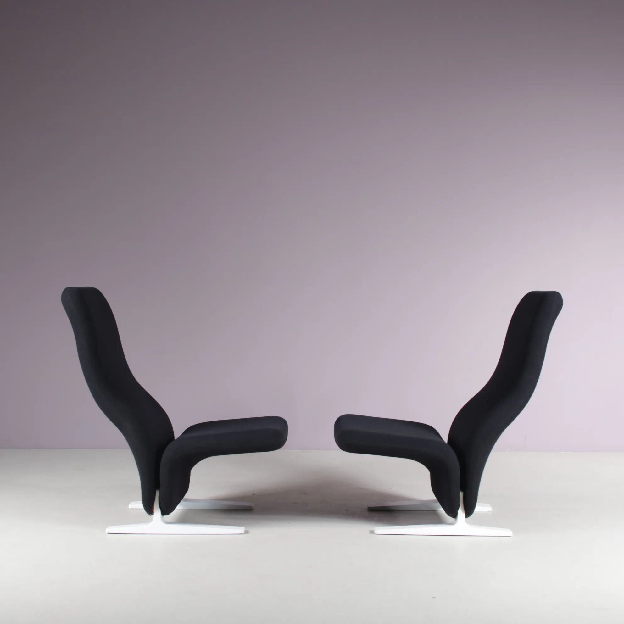 1970s “Concorde” chairs by Pierre Paulin for Artifort, Netherlands