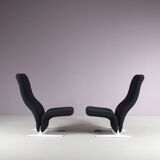 1970s “Concorde” chairs by Pierre Paulin for Artifort, Netherlands