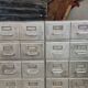 Industrial drawer cabinet filing cabinet hobby cabinet made of iron