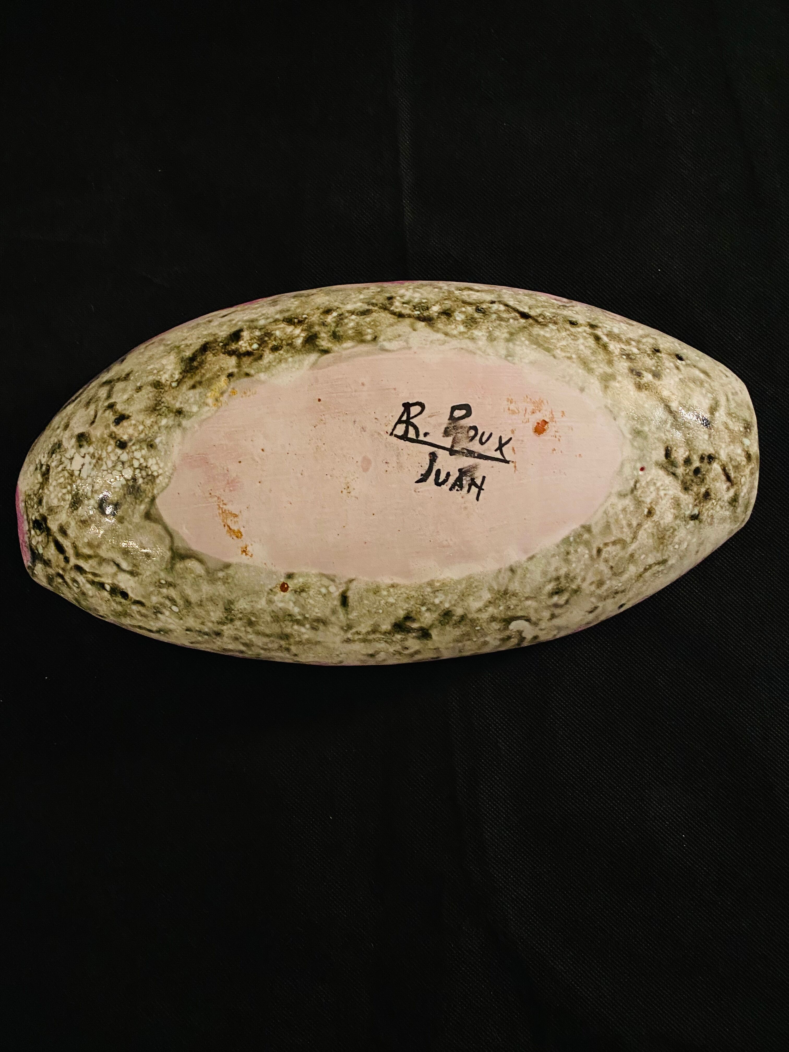 Empty pocket - ceramic arlette roux circa 50s