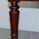 Rare double-sided desk in hardwood by Holland and Sons, Victorian era.